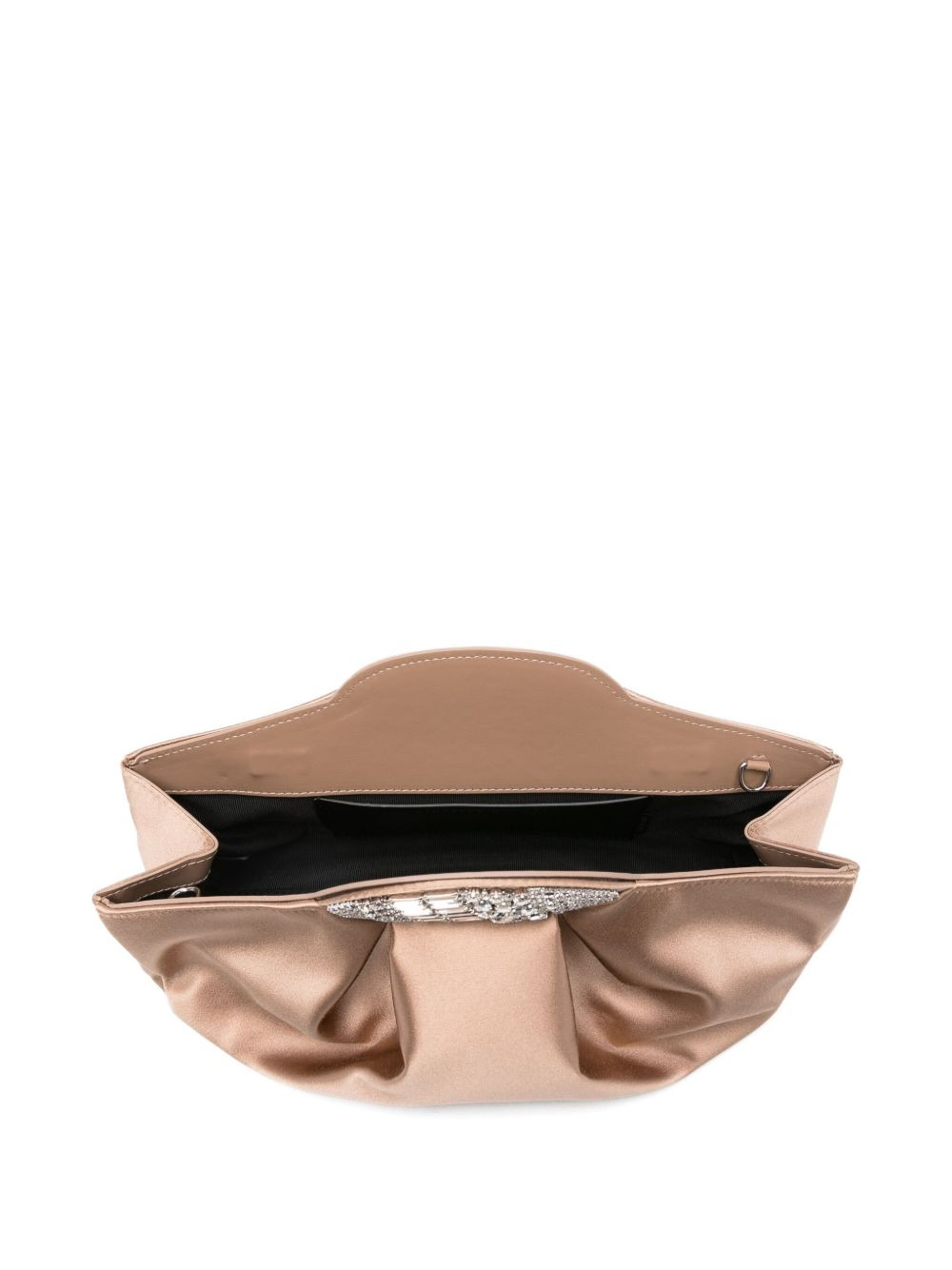 crystal-embellished clutch bag - 5