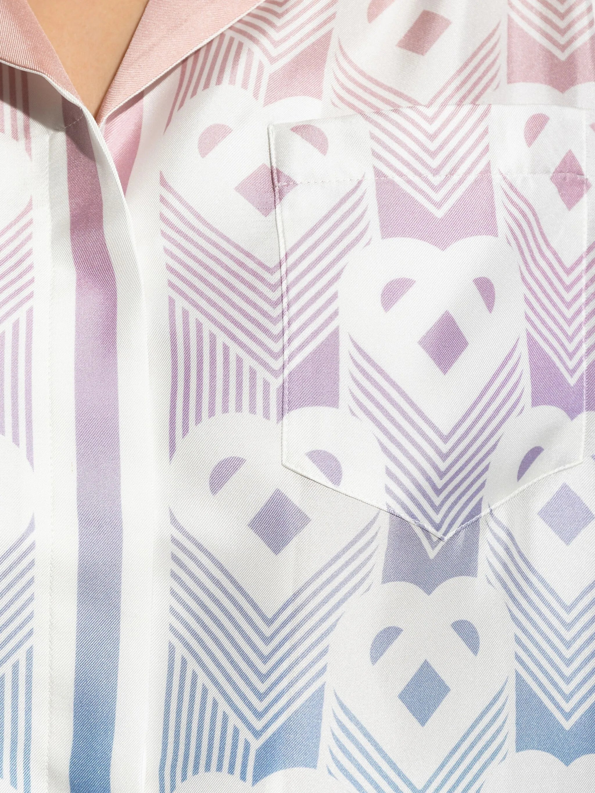 Casablanca Heart-monogram Silk Shirt - 5