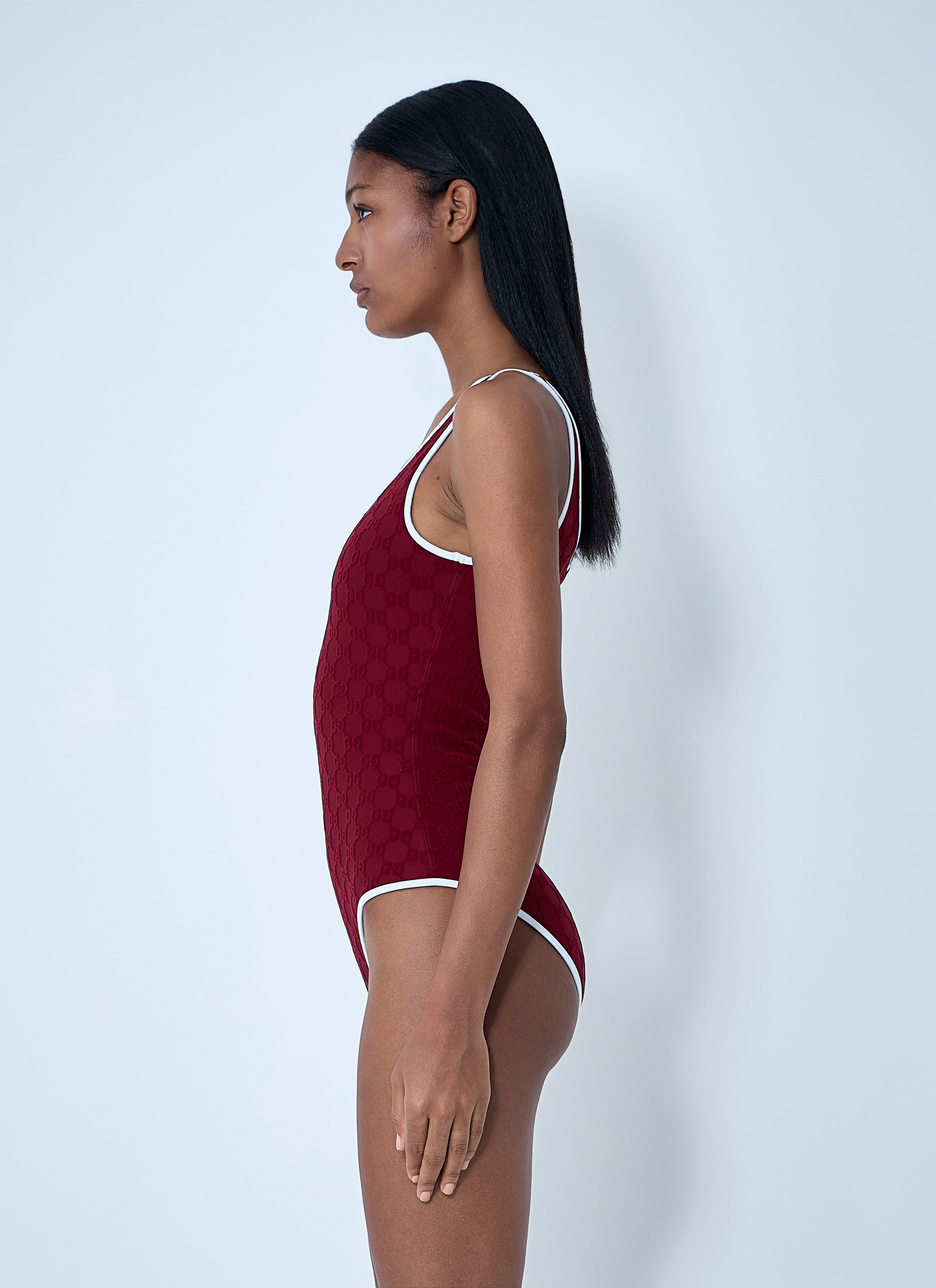 Gucci Women Logo Motif Swimsuit - 3