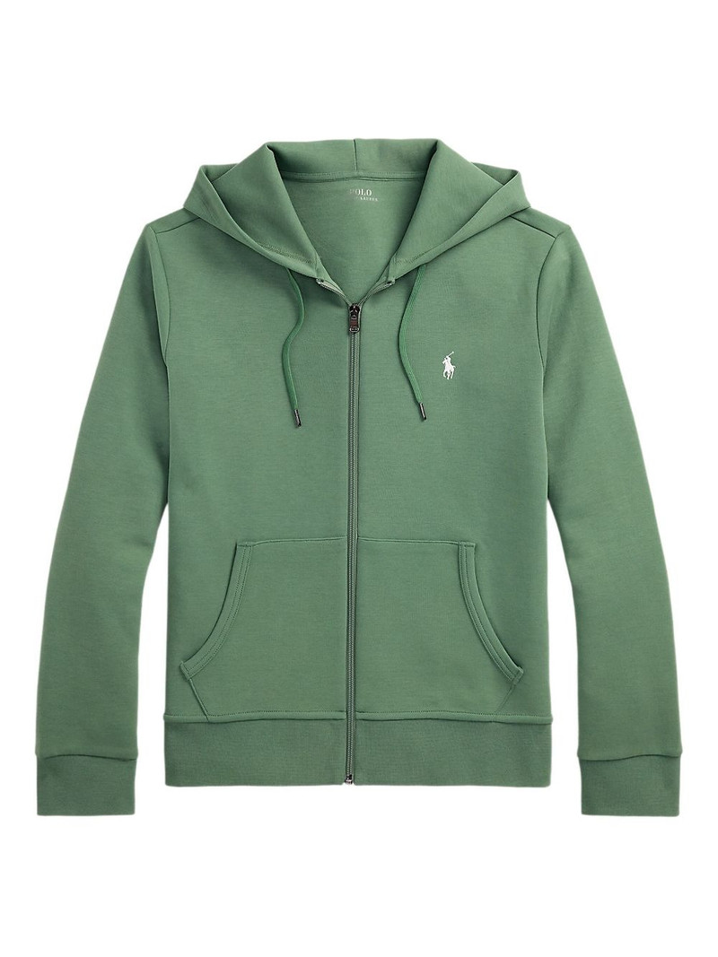 double-knit zip-up hoodie 1
