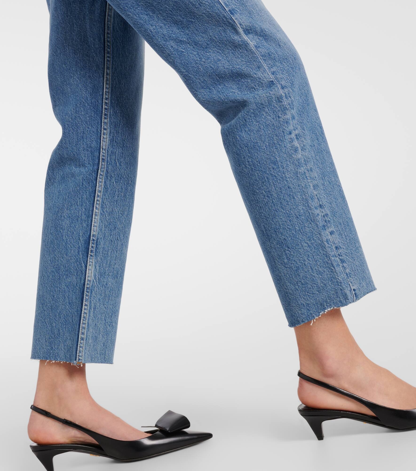 '70s Stove Pipe straight jeans - 5