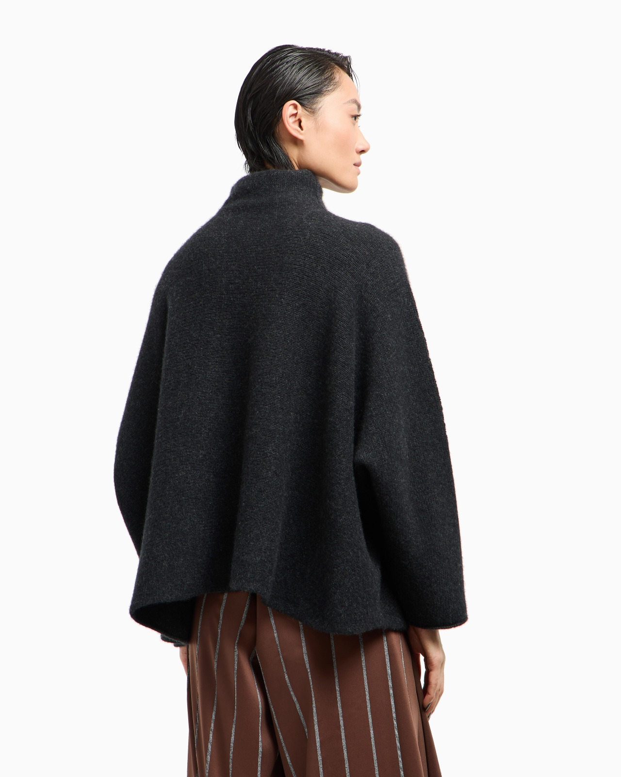 CASHMERE MOCK-NECK JUMPER - 3