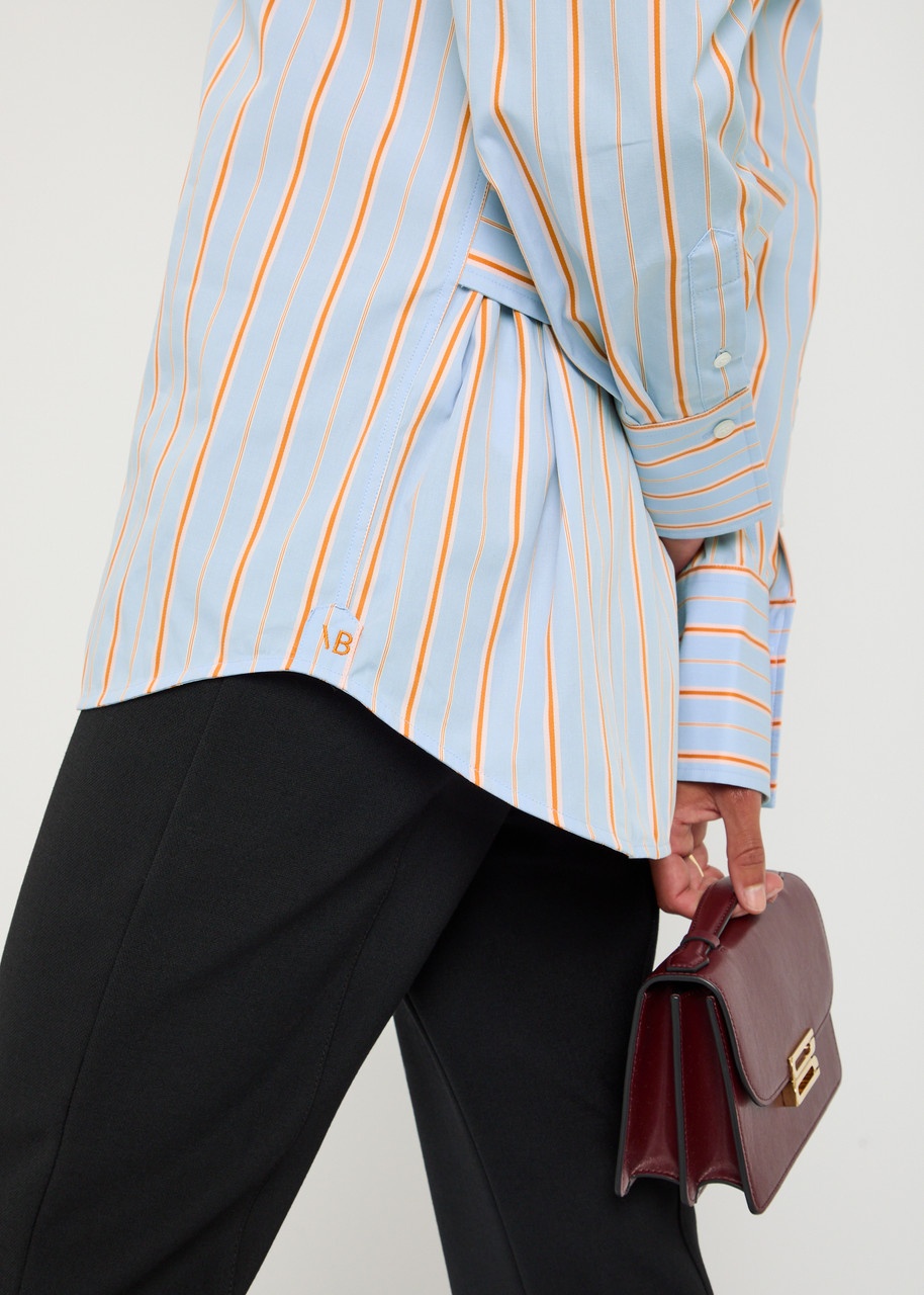 Victoria Beckham Striped Cotton Shirt - 5