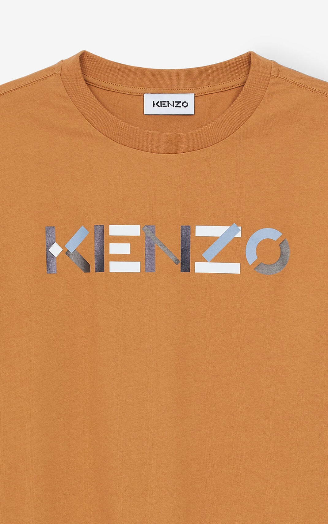 Multicoloured oversize KENZO Logo T-shirt - 5