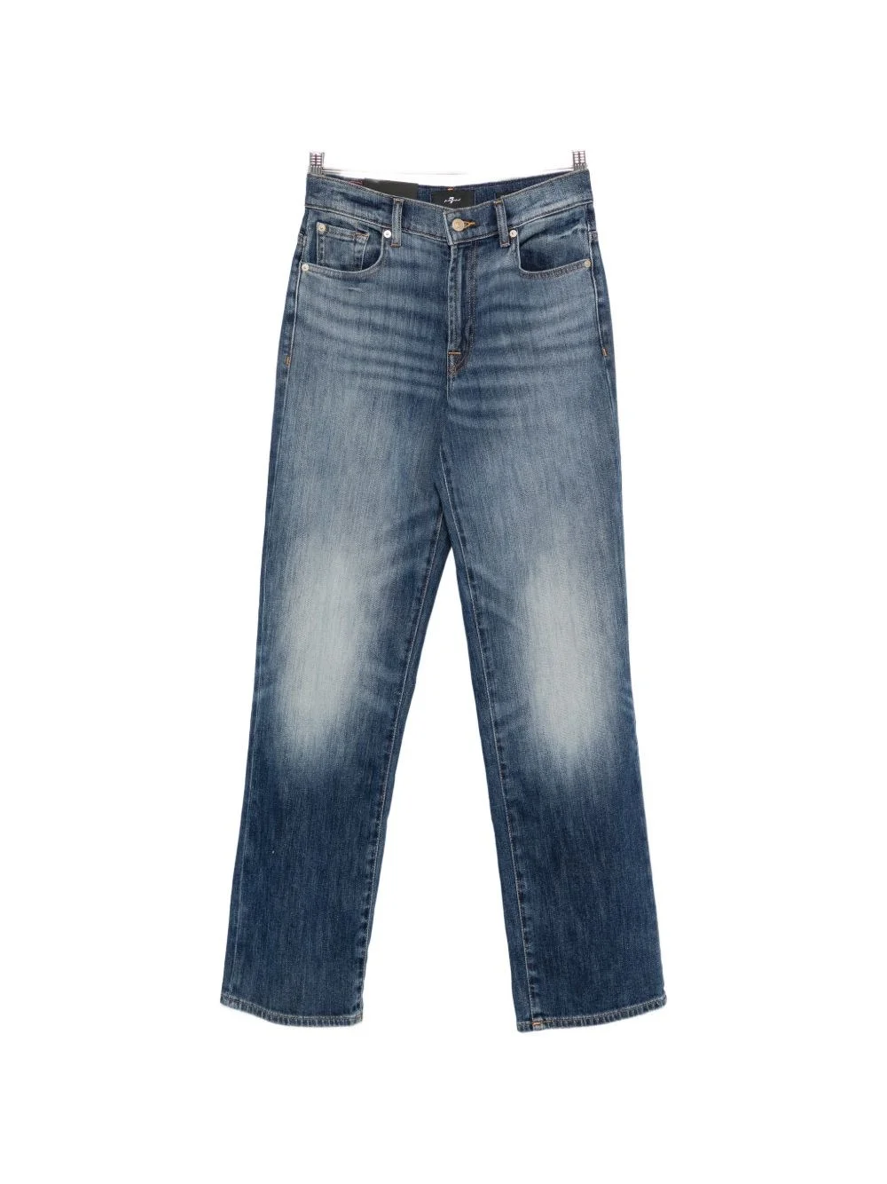 Stovepipe denim jeans - 1