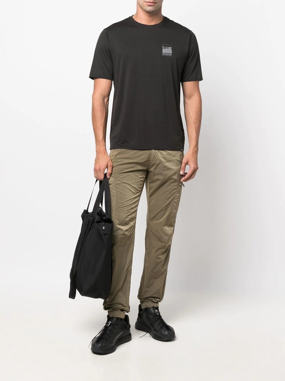 logo-patch cargo-trousers - 2