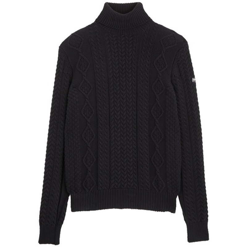 Men Cotton Cashmere Turtle Neck Sweater 1