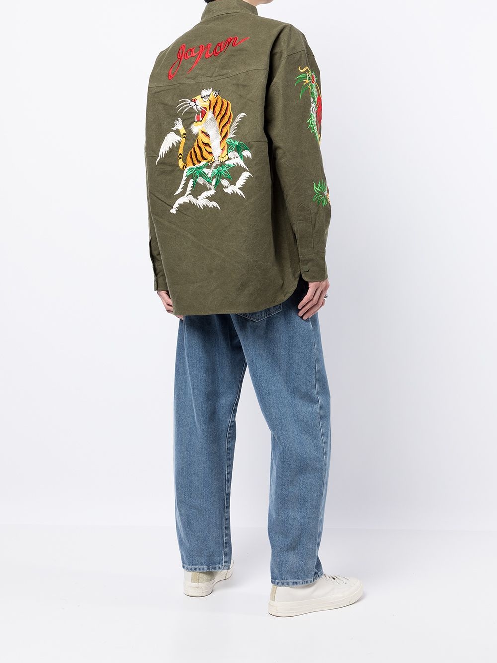 EMBROIDERED SHIRT JACKET - 2