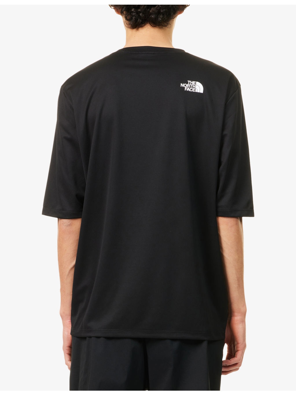 Shadow Logo-Print Woven T-Shirt - 4