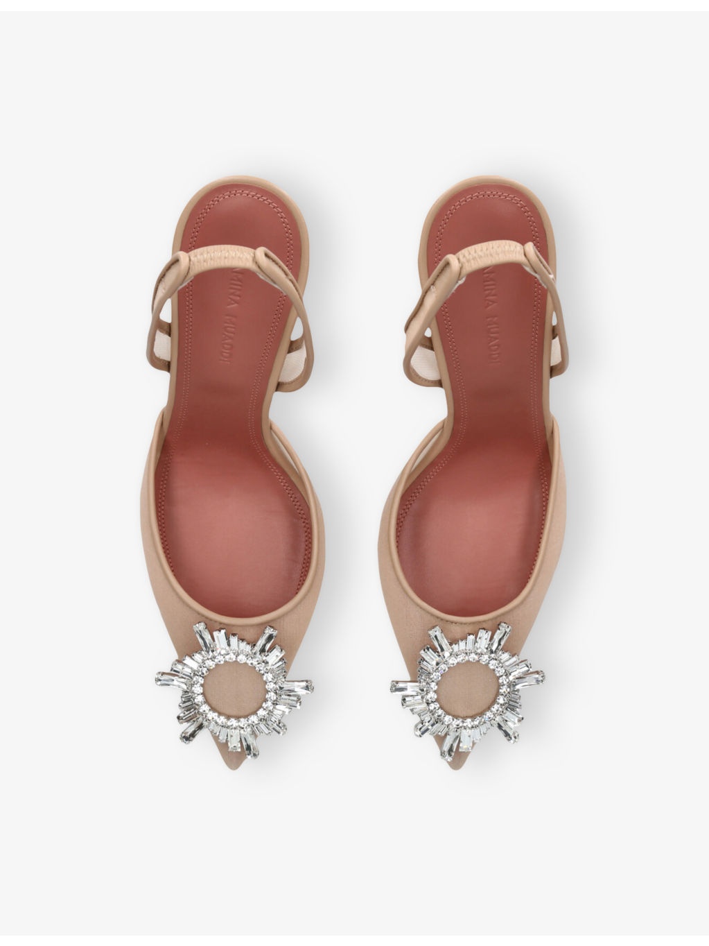 Begum 95 Mesh Slingback Heeled Courts - 2