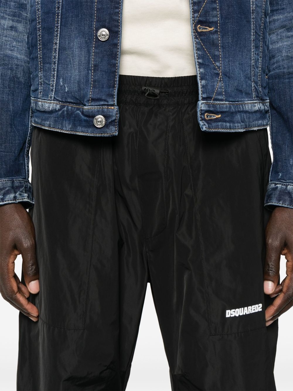 Track-pants in tessuto tecnico - 5