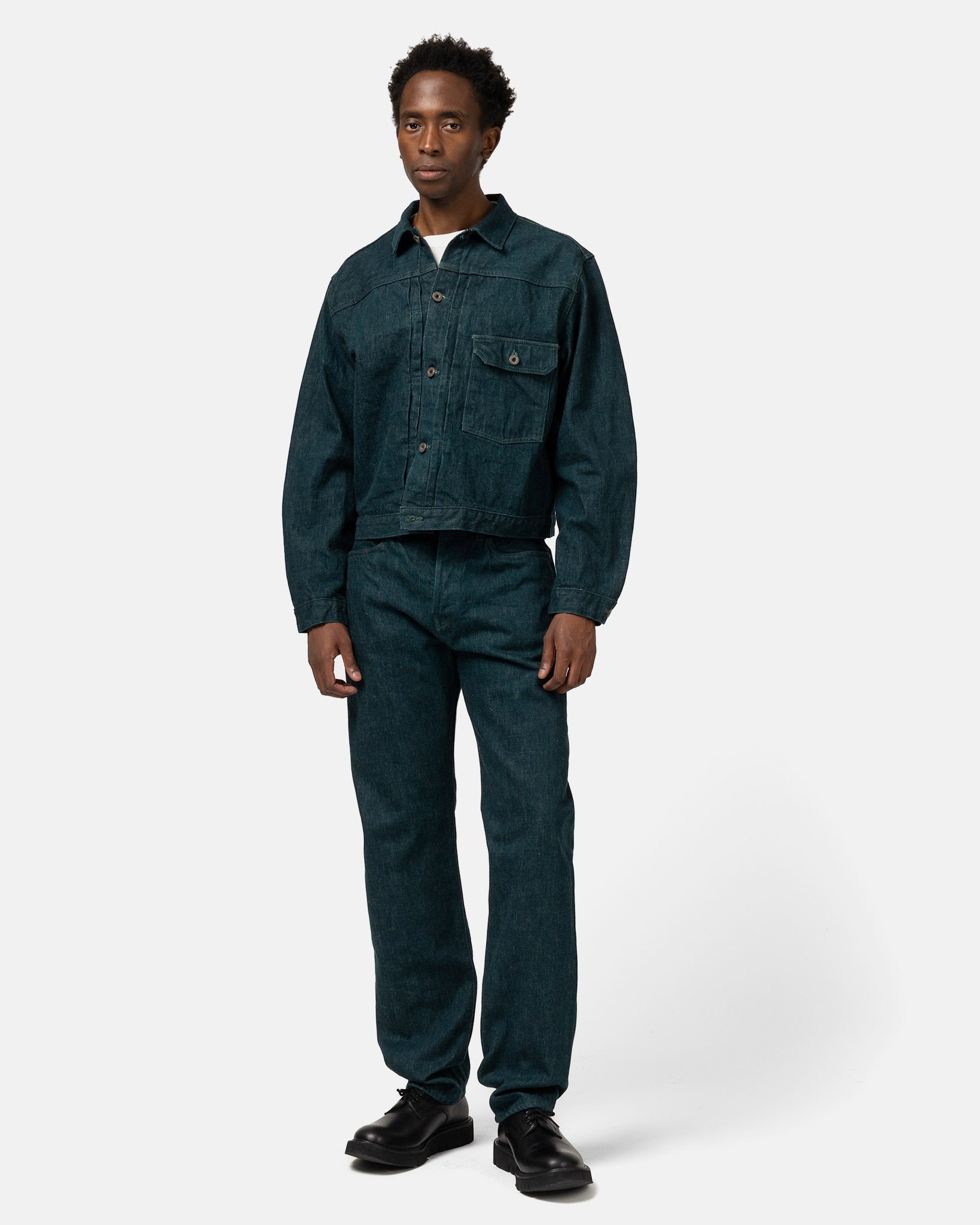 No.4 Plant Dyed Denim 1st JKT NO4 - 2