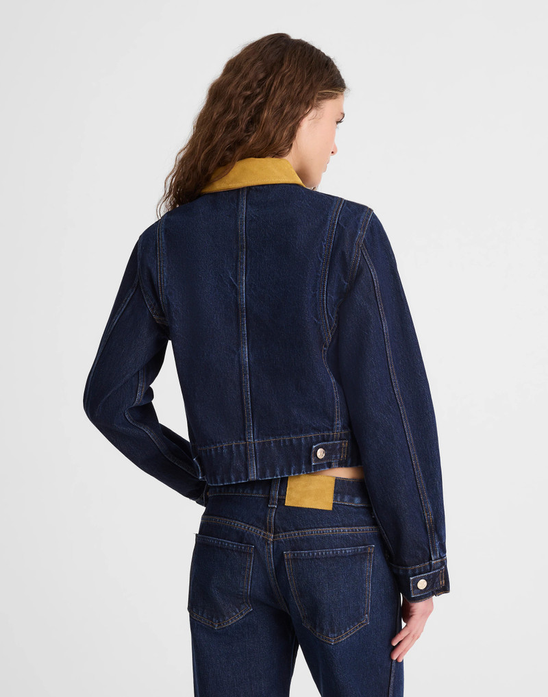 Madewell Madewell x Benjamin Talley Smith The Allerton Denim Jacket in Wells Wash outlook