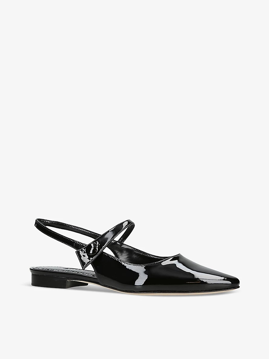 Didion patent-leather flats - 3