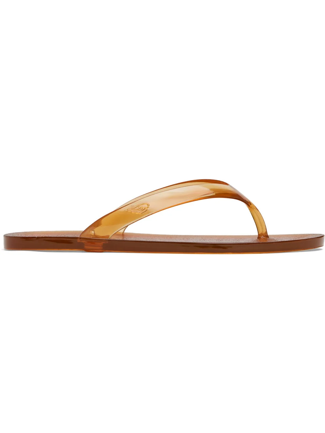 Brown Jelly Flip-Flops - 1