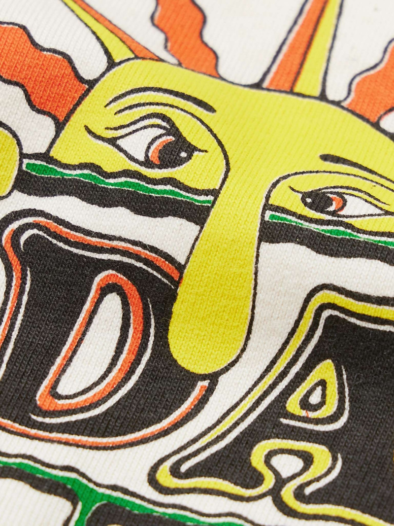 Grateful Printed Organic Cotton-Jersey T-Shirt 5