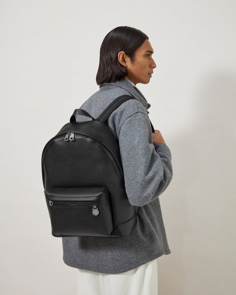 Mulberry Heritage Zipped Backpack Small Classic Grain outlook