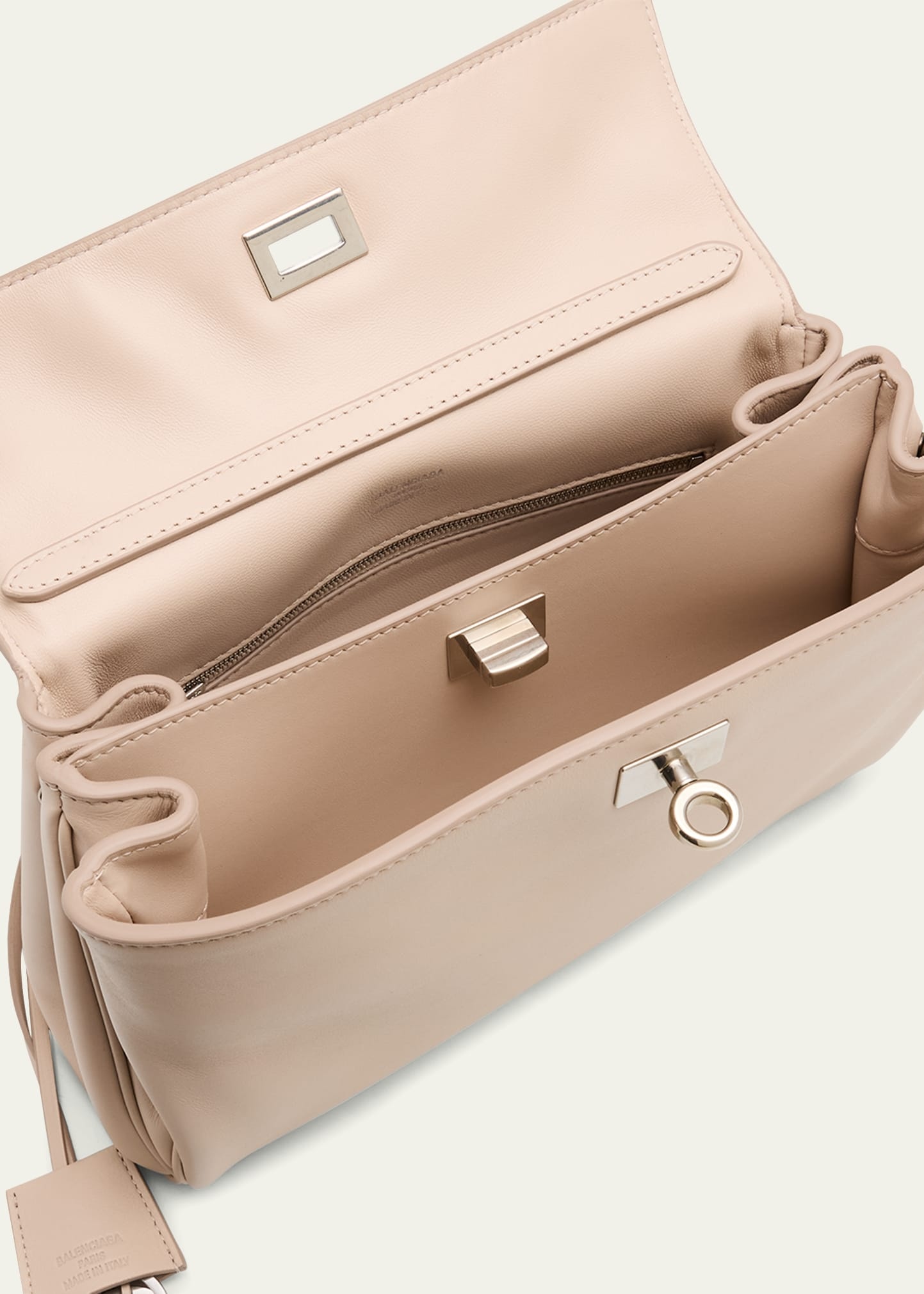 Rodeo Small Calfskin Top-Handle Bag - 4