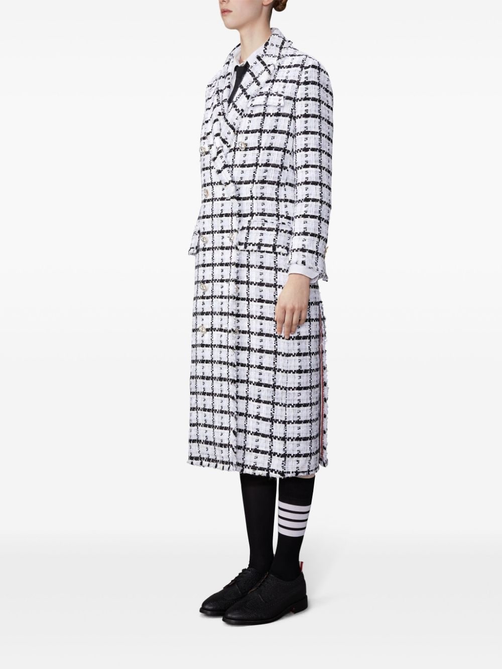 checked coat - 3