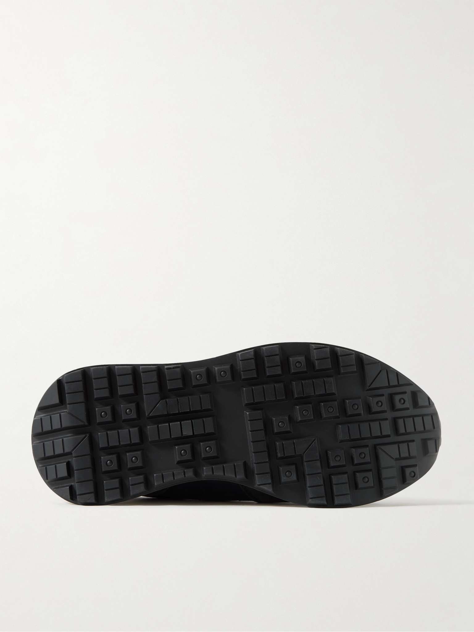 Track Classic Nubuck-Trimmed Suede and Ripstop Sneakers - 3