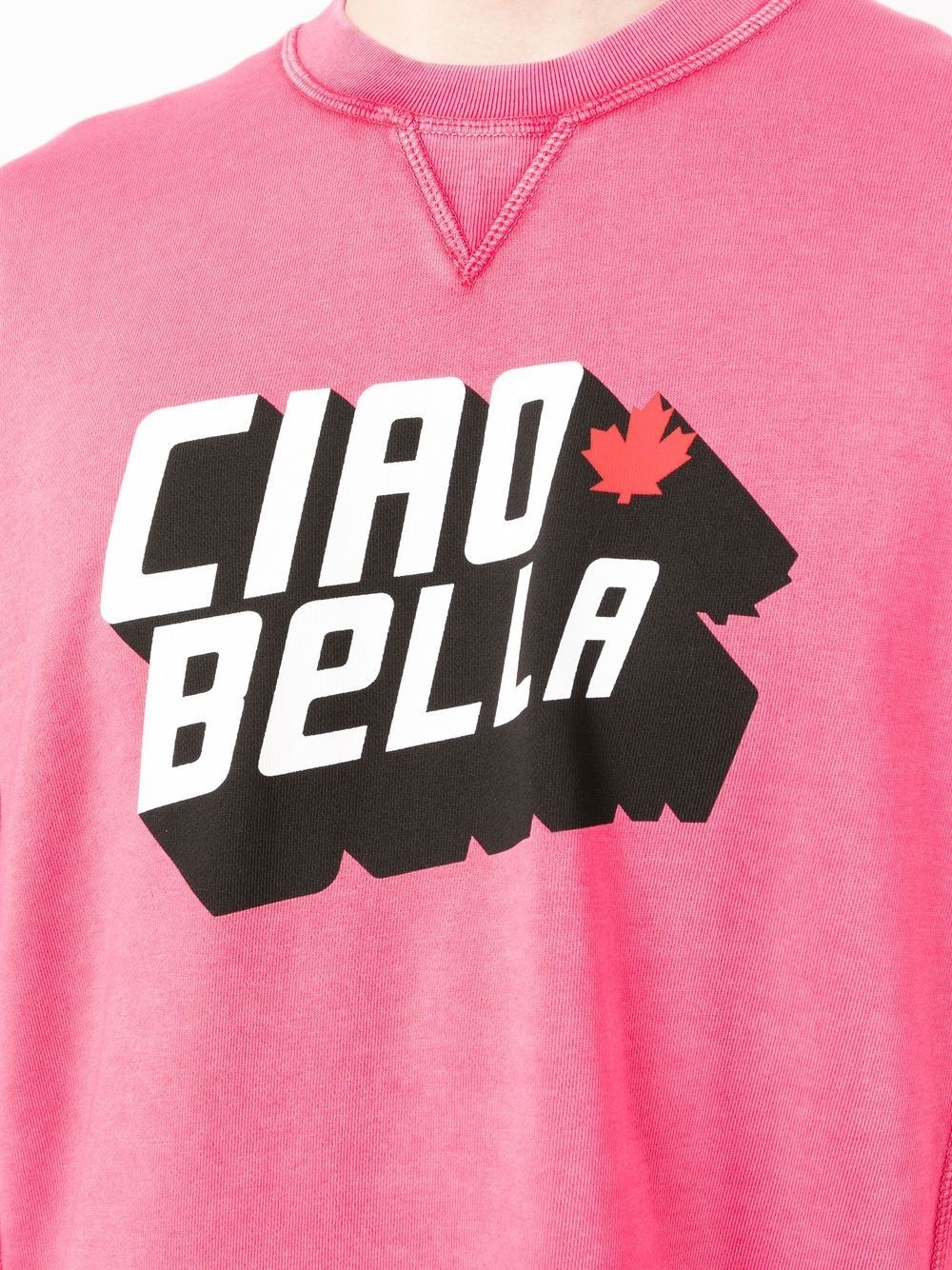 Ciao Bella short-sleeve sweatshirt - 5