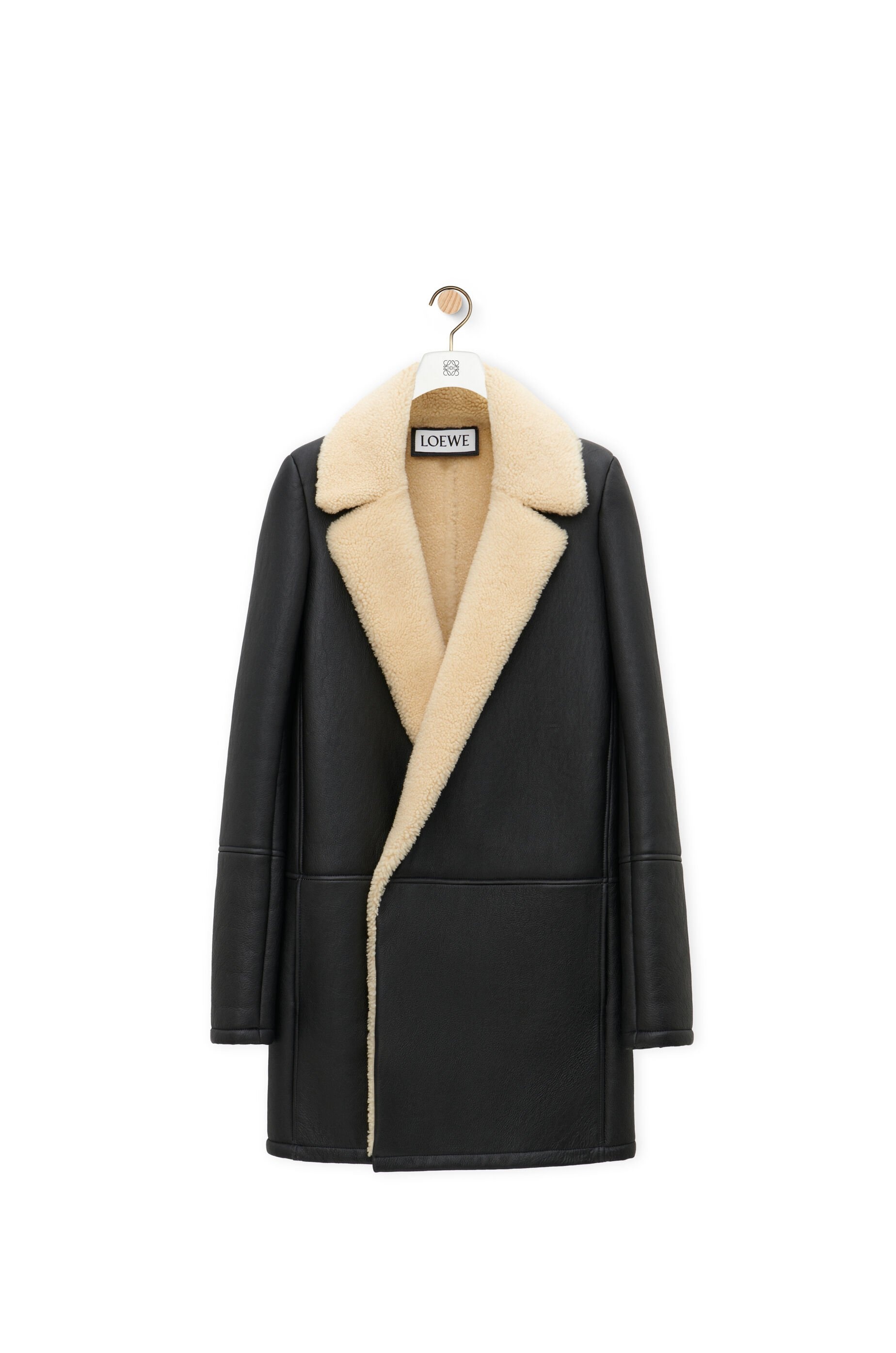 Coat in shearling - 1