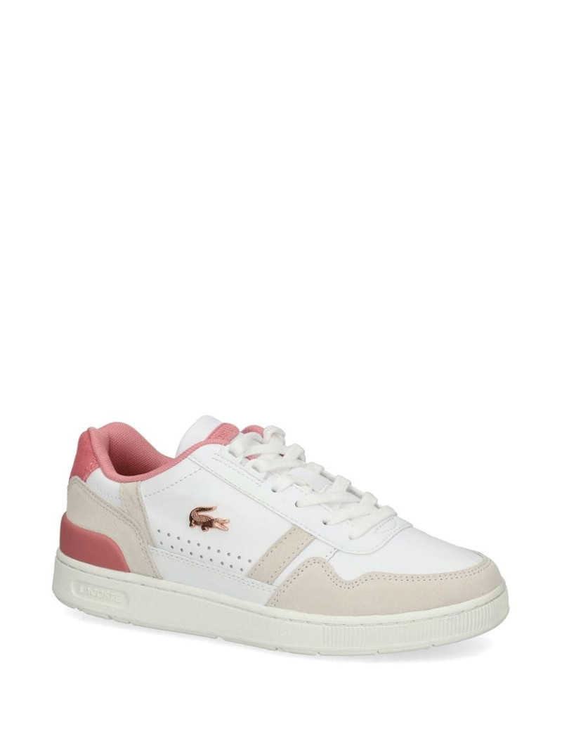 LACOSTE T-Clip leather sneakers outlook