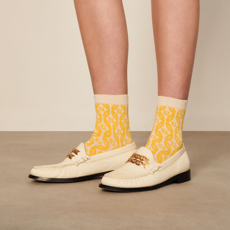 Sandro Double S jacquard socks outlook