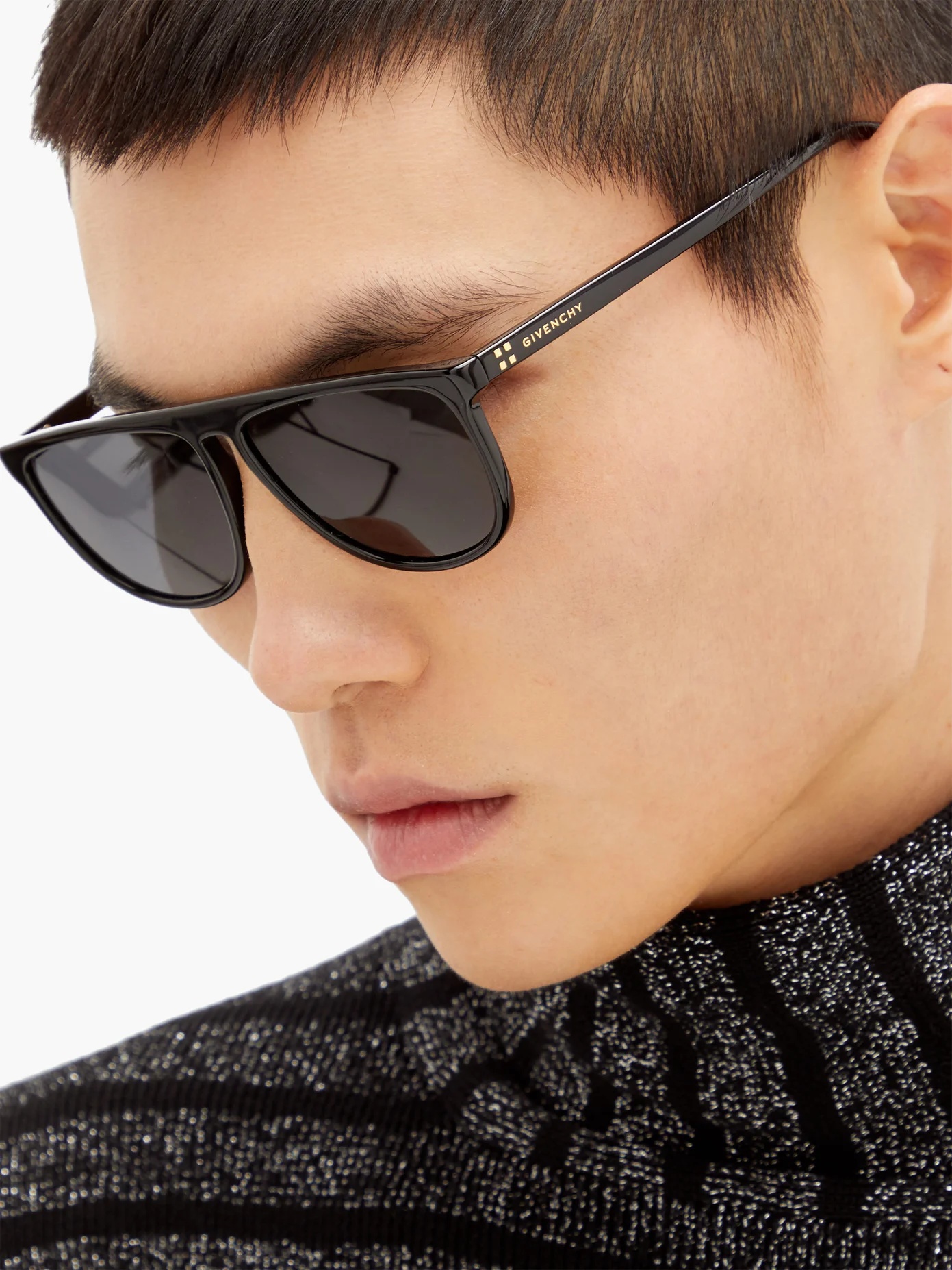 D-frame acetate sunglasses - 3