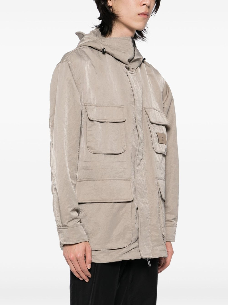 logo-patch military jacket 3