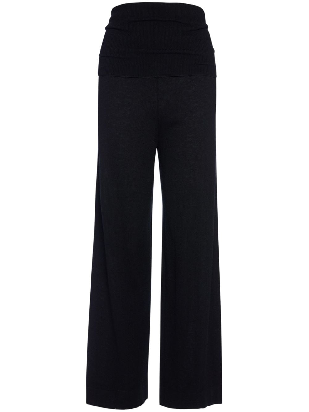 Feuilleton wide trousers - 1