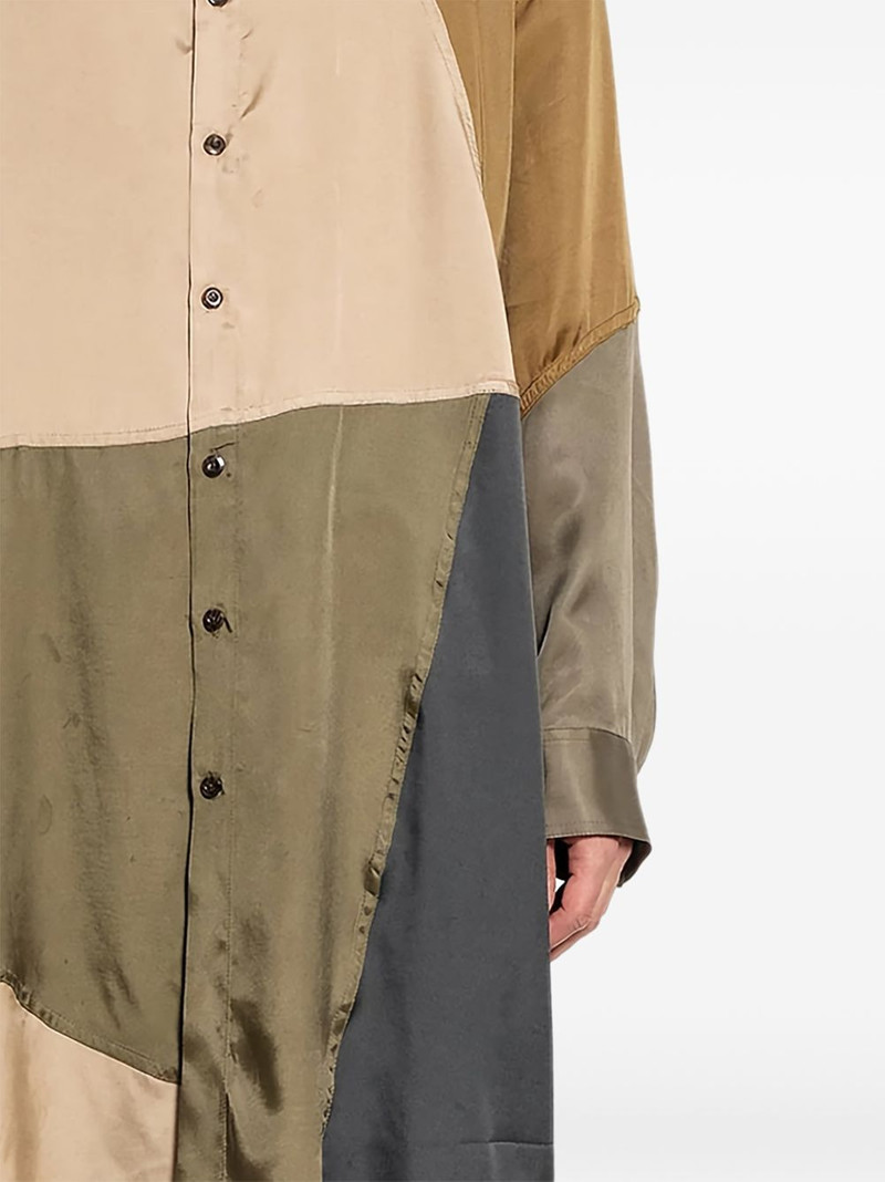 Song for the Mute colourblock tunic shirt outlook