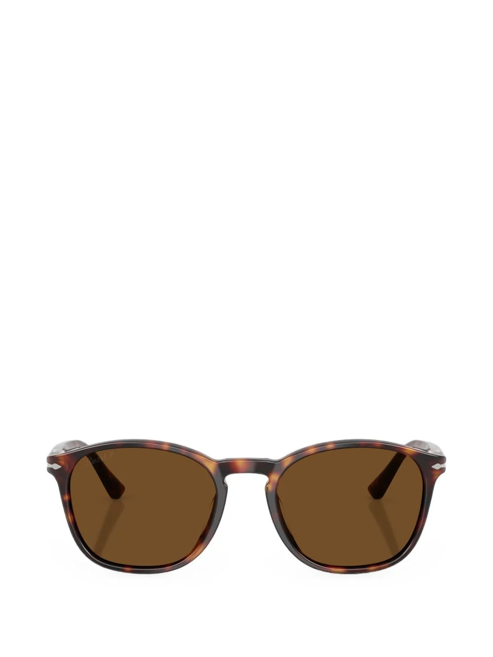 tortoiseshell-effect square-frame sunglasses - 1