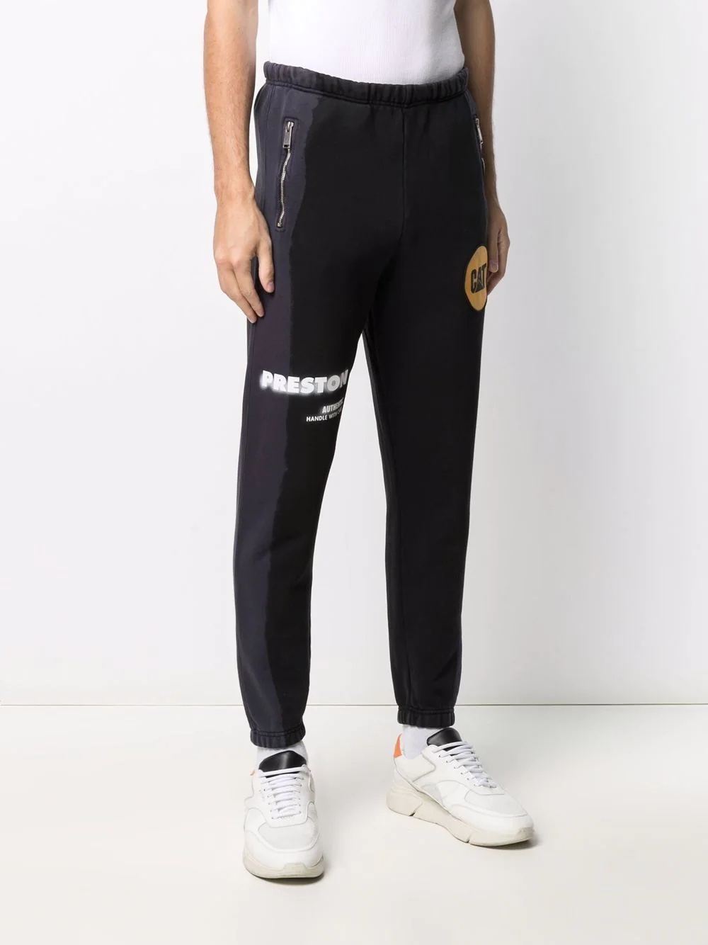 x Caterpillar logo-embroidered track pants - 3