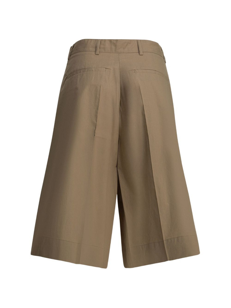 soeur Imogen pleated wide-leg shorts outlook