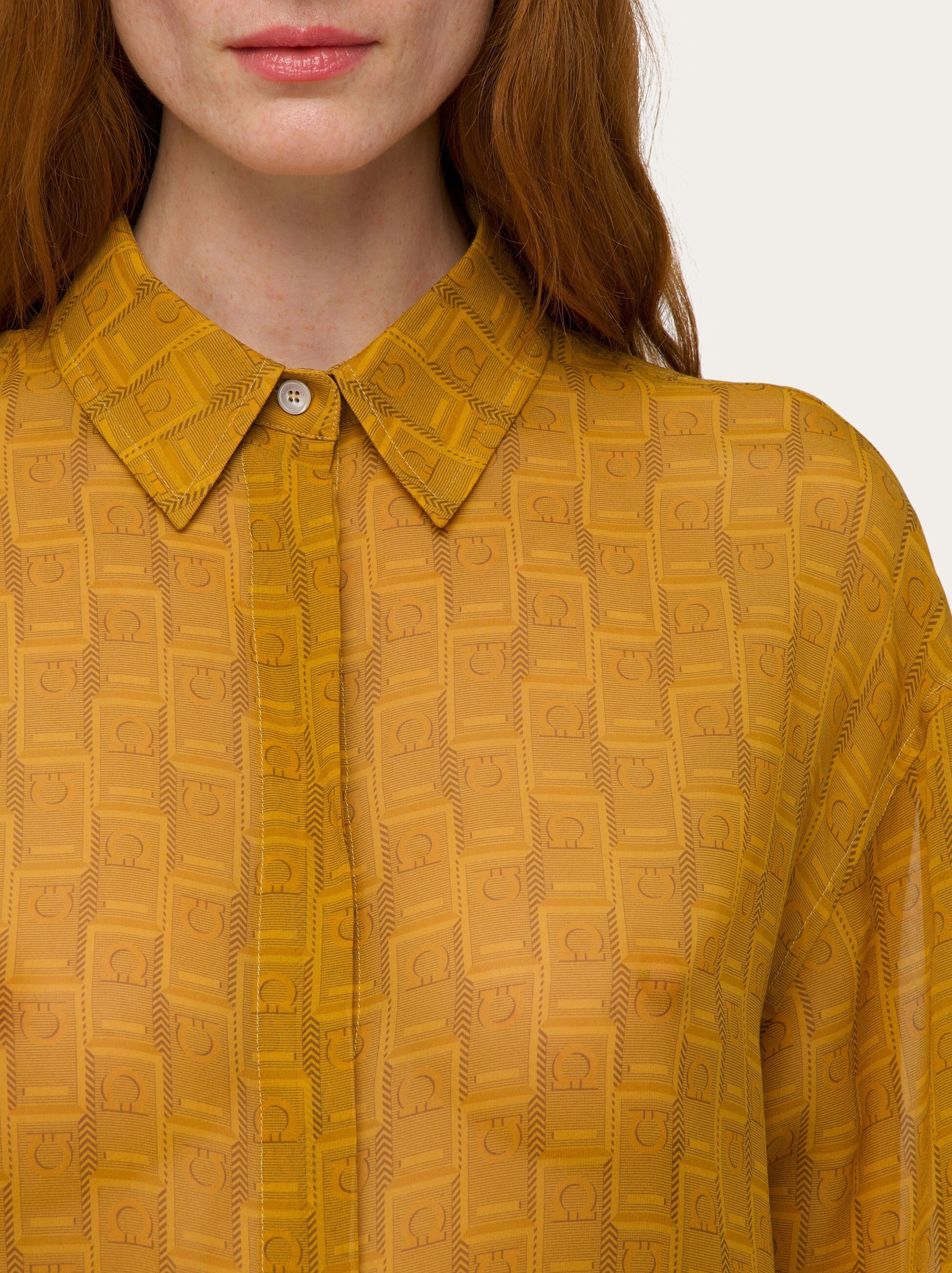 Ferragamo monogram shirt - 5