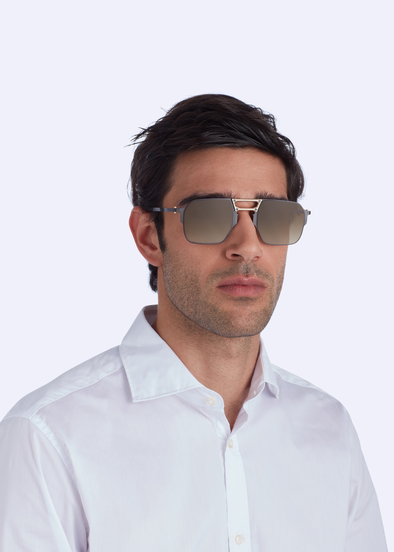 MOVITRA - Movitra – Joe Rose Gold with Gradient Brown Lenses - 4