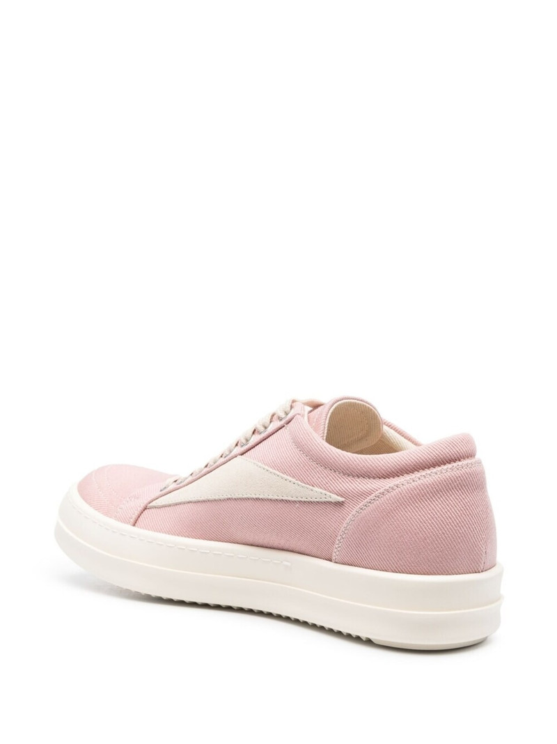 Rick Owens low-top suede sneakers outlook
