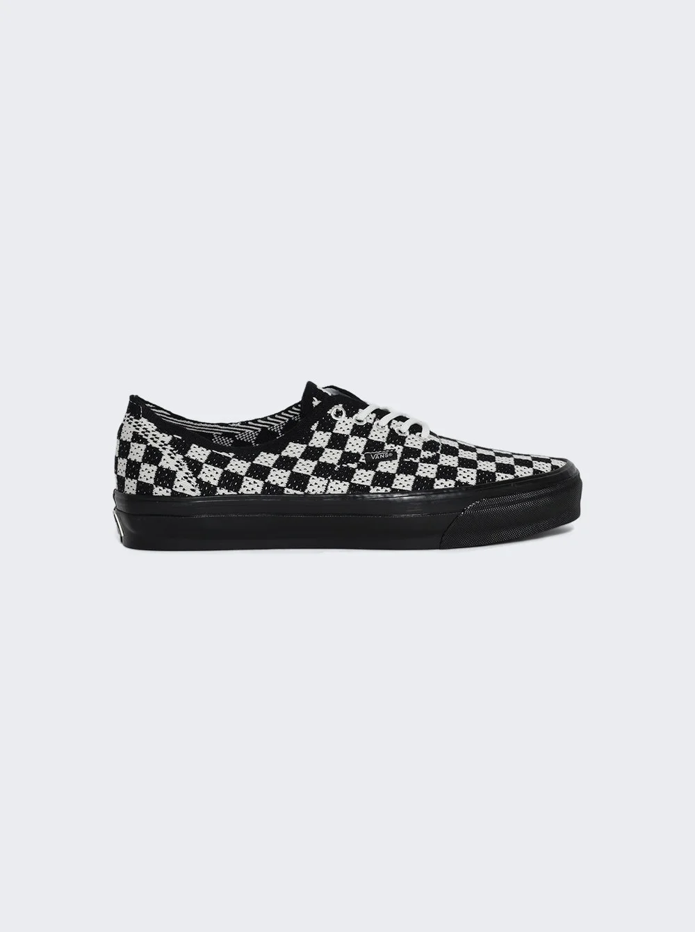 Premium Lx Authentic 44 Sneakers Punk Checkerboard Black And Marshmallow - 1