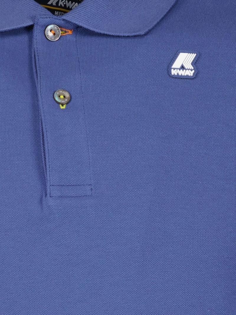 logo-patch polo shirt 3