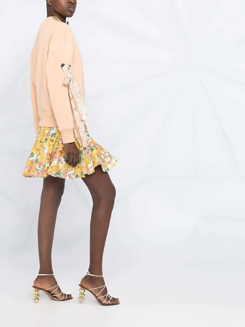 bow-detail sweatshirt 6