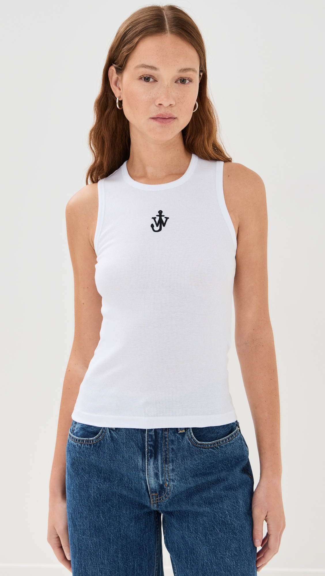 Anchor Embroidery Vest - 6