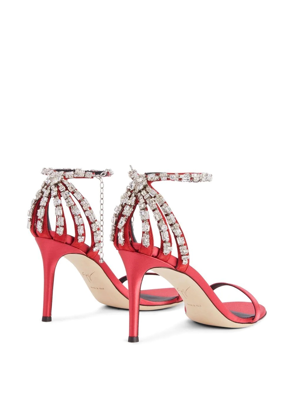 Adele crystal 85mm sandals - 3