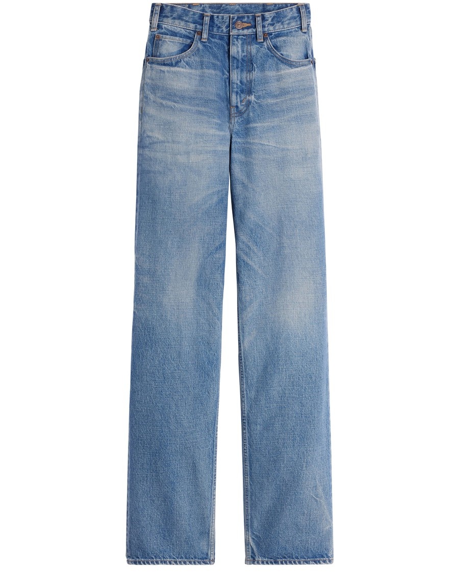 CELINE Kitty jeans in pismo wash denim | 24s | REVERSIBLE