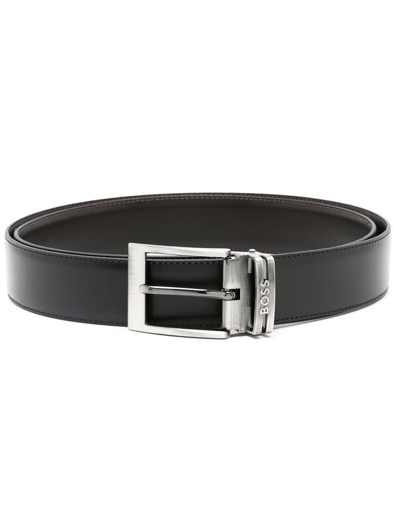 logo buckle belt 1