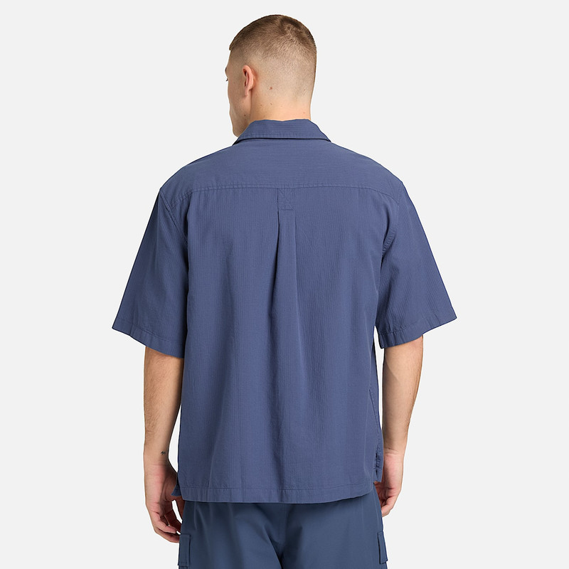 Men's Short-Sleeve Seersucker Resort Shirt 9