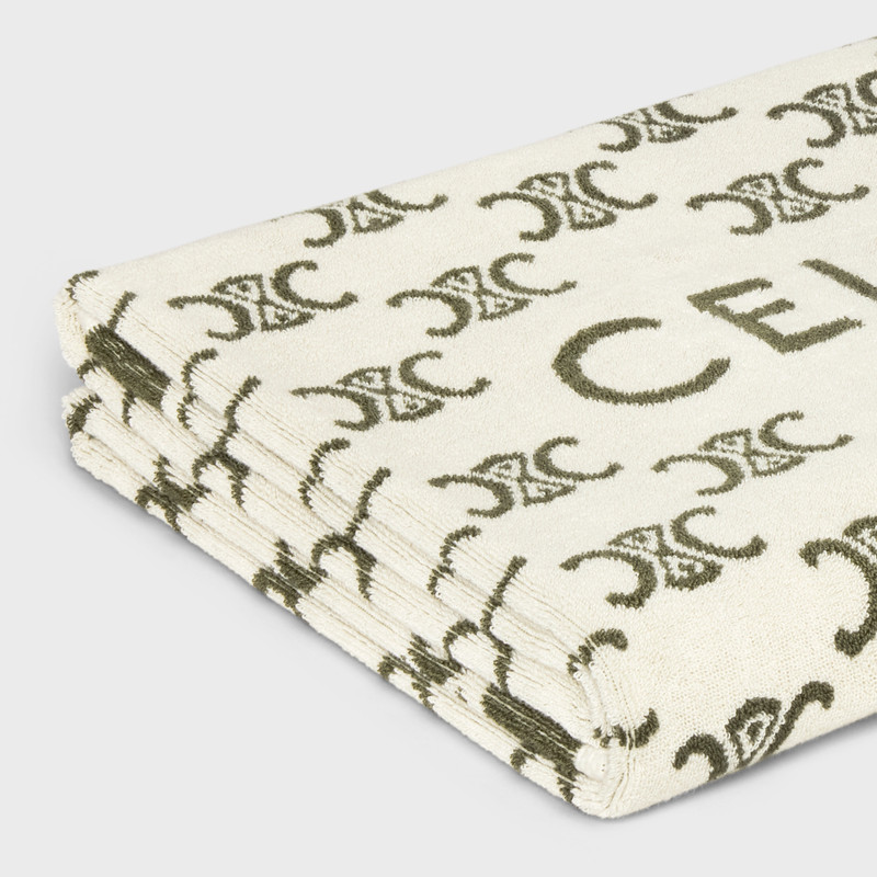 CELINE COTTON BEACH TOWEL outlook