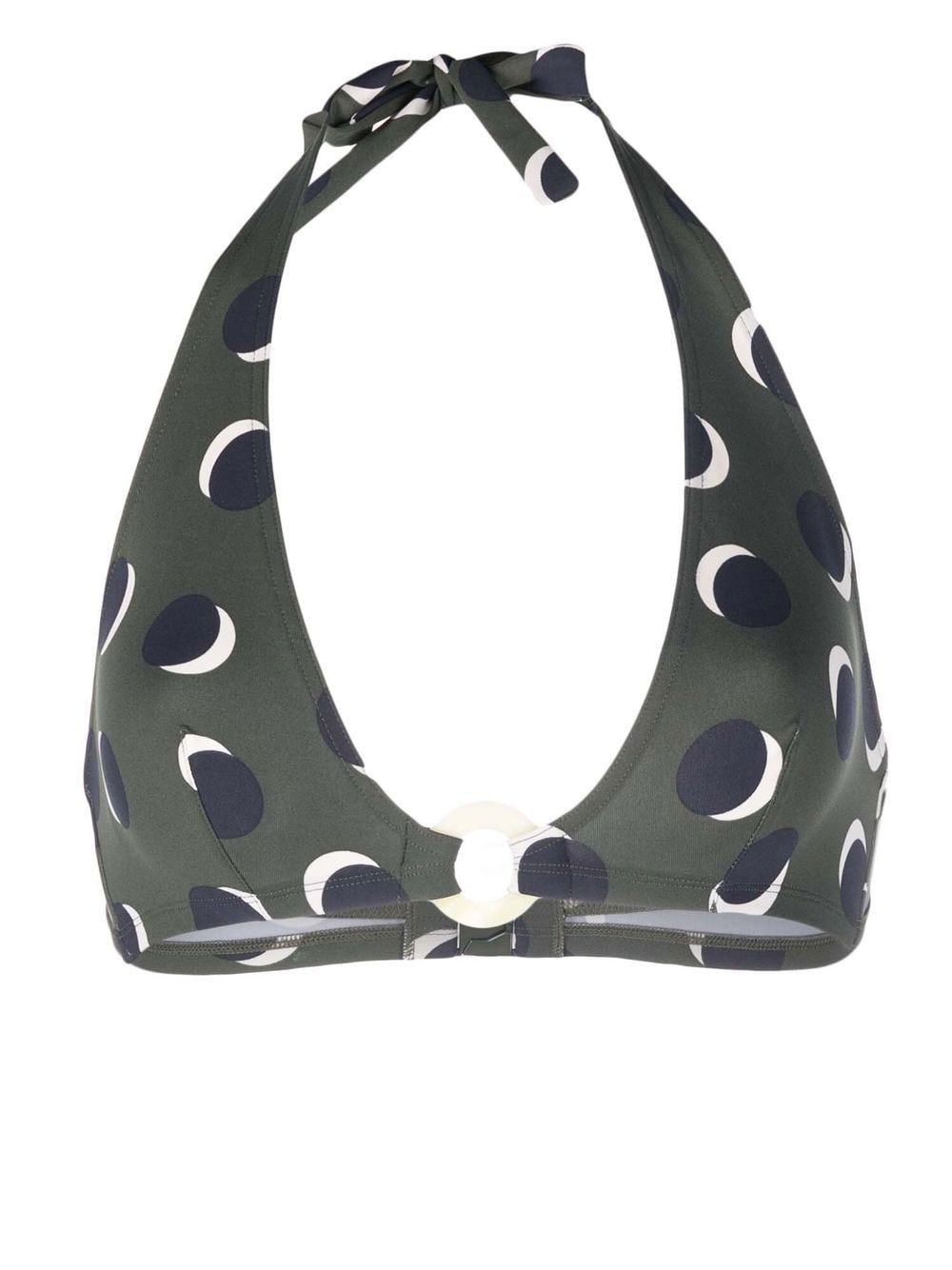 Aube Lune halterneck bikini top - 2