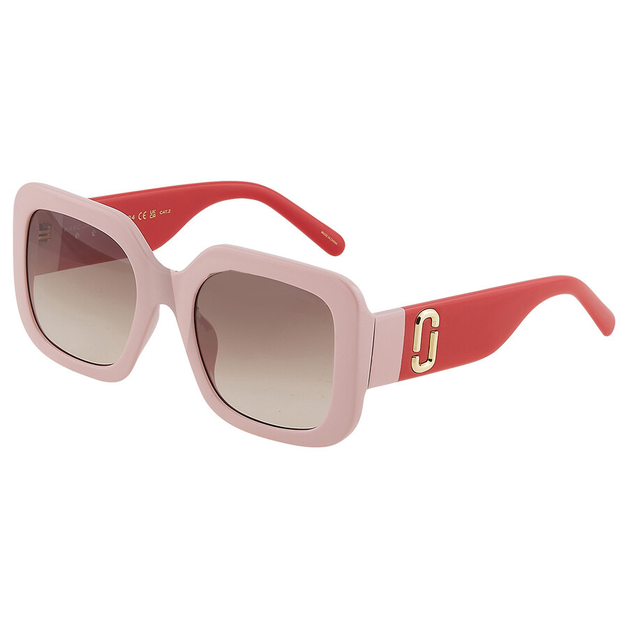 Marc Jacobs Brown Square Ladies Sunglasses MARC 647/S 0C48/HA 53 - 4