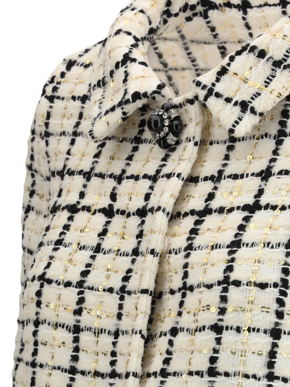 sequin-embellished jacket - 3